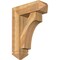 Ekena Millwork Westlake Arts and Crafts Rough Sawn Bracket w/ Offset Brace, Western Red Cedar, 8"W x 24"D x 32"H BKT0806X24X32WTL03RWR - alternate 1